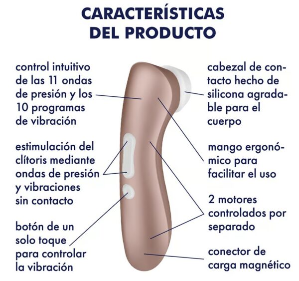 SATISFYER PRO 2+  SUCCIONADOR - Imagen 3