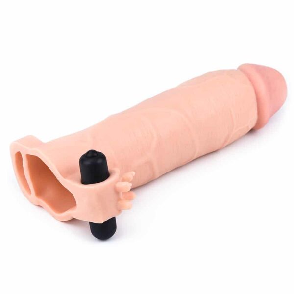 FUNDA VIB PLEASURE X-TENDER LOVETOY 20CM - Imagen 2