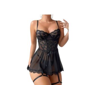 TENTADORA LIGUERO NEGRA