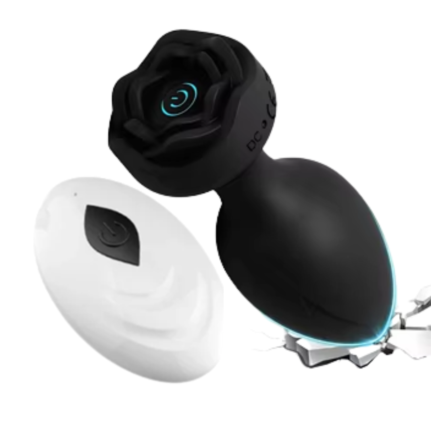 PLUG JOYA SILICONA LUCES VIB CONTROL M