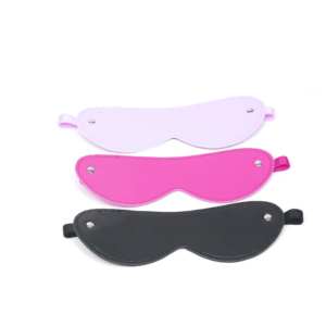 TAPA DE OJOS DE CUERO