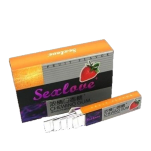 POTENCIADOR FEMENINO CHICLES SEX LOVE X5