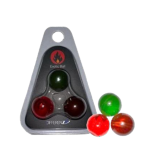 EROTIC BALLS DE LUBRICANTE DE ACEITE 3ML