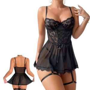 TENTADORA LIGUERO NEGRA